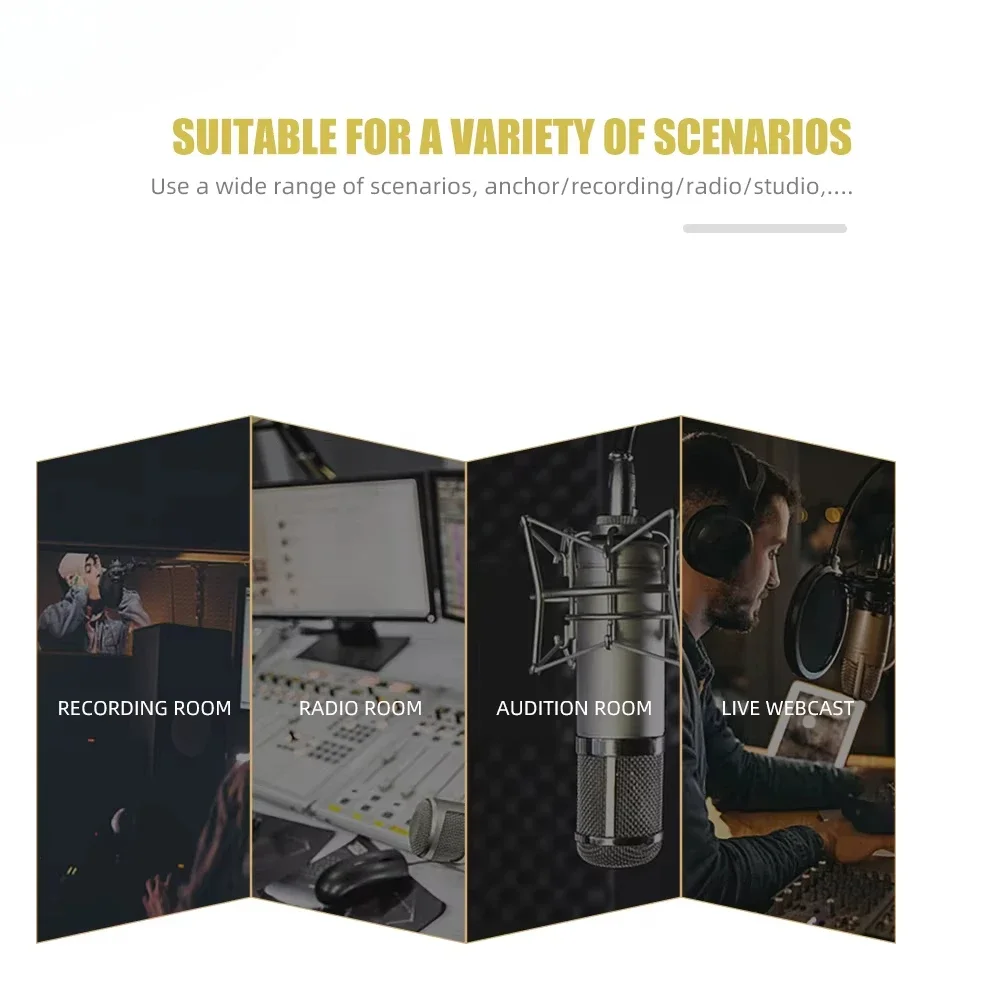 ميكروفون الصوت درع لوحة رغوة صوتية/ميكروفون شاشة بلاستيكية عازلة للصوت/لوحة عازل ميكروفون تسجيل الاستوديو