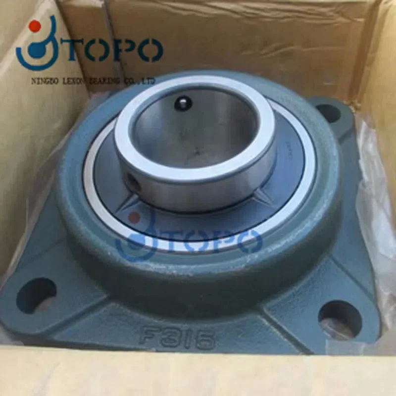 UCF311, UCF312, Insert Ball Bearings With Housing, Set-contained bearing, Outer spherical bearing seat, bearing block