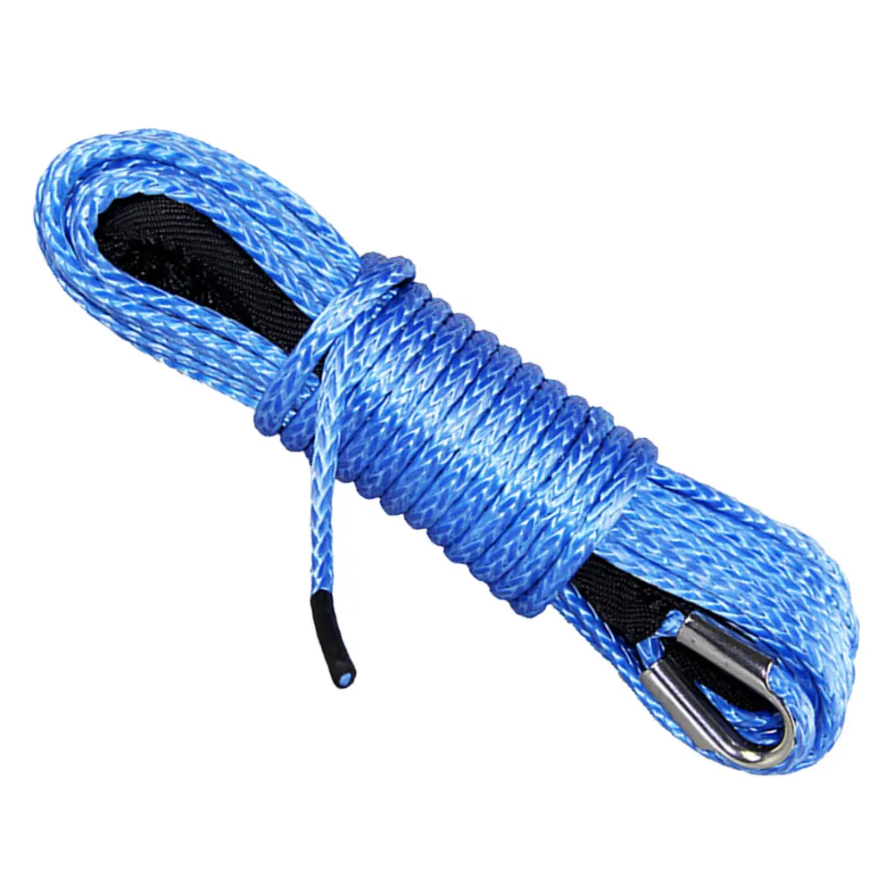 

Car Tow Strap 5mmx15m Blue Heavy Duty Towing Rope for Trucks Trailers Boats Strong Durable Fiber Nylon Pulling Rope