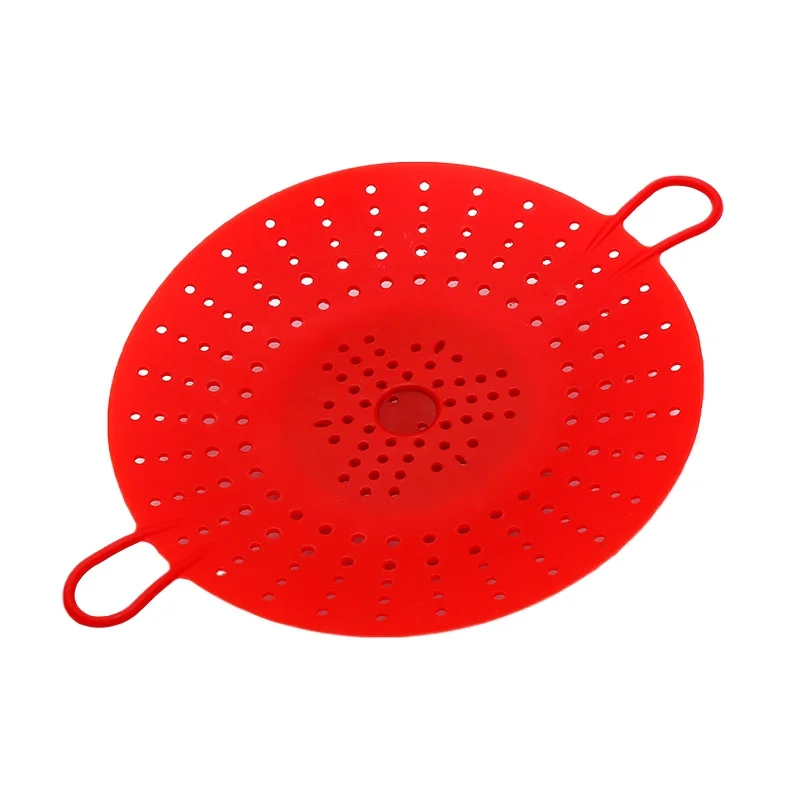 

LMM with portable high temperature resistant creative silicone steaming basket, folding steamer