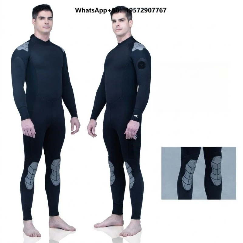 Professional 3mm 5mm Diving Wetsuit Custom Logo Full Body Long Sleeve Suit for Spearfishing Swimming and Water Sports