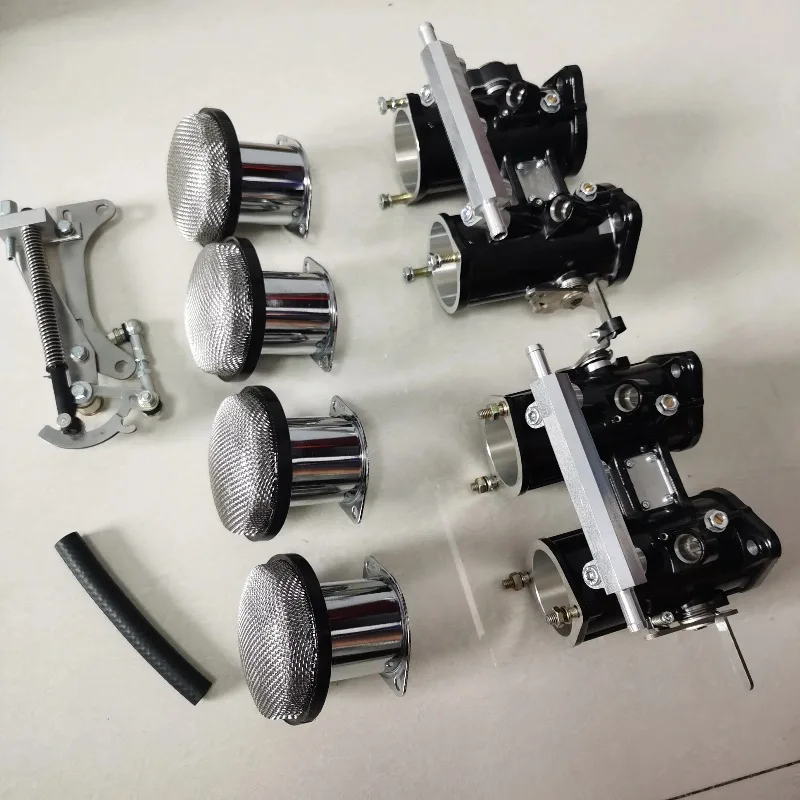 2TC 3TC Top Rod Linkage Throttle Body Conversion Kit with FAJS Base TZ5-42-40-6 for Automotive