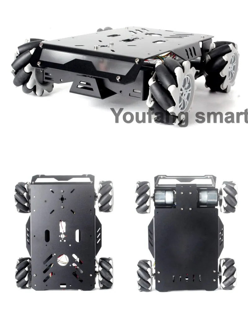 10-25Kg Last RC Tank V3 3D 4WD Mecanum Rad Roboter Auto Für Arduino Roboter DIY Kit mit Motor Ps2 Griff ESP32 Programmierbare Roboter – Detail 16