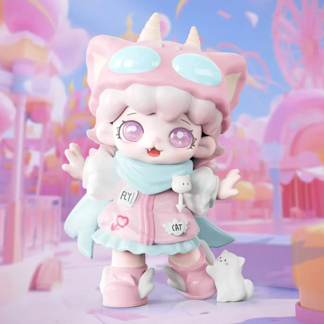 

Genuine Mioco Accompany Diary Blind Box Collection Figure Cute Model Ornament Trendy Toys 15cm Doll Ornament Girl Surprise Gifts