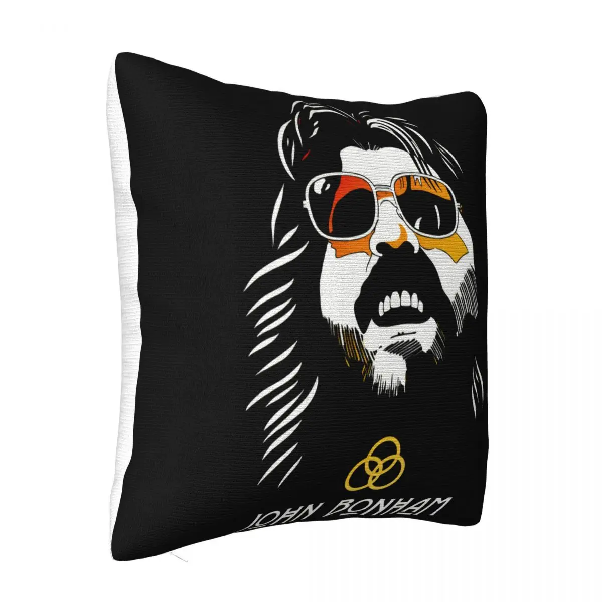 John Bonham Bonzo Rock Band Musician Drummer Music Artist Original Retro Comfortable Hot Pillow Case