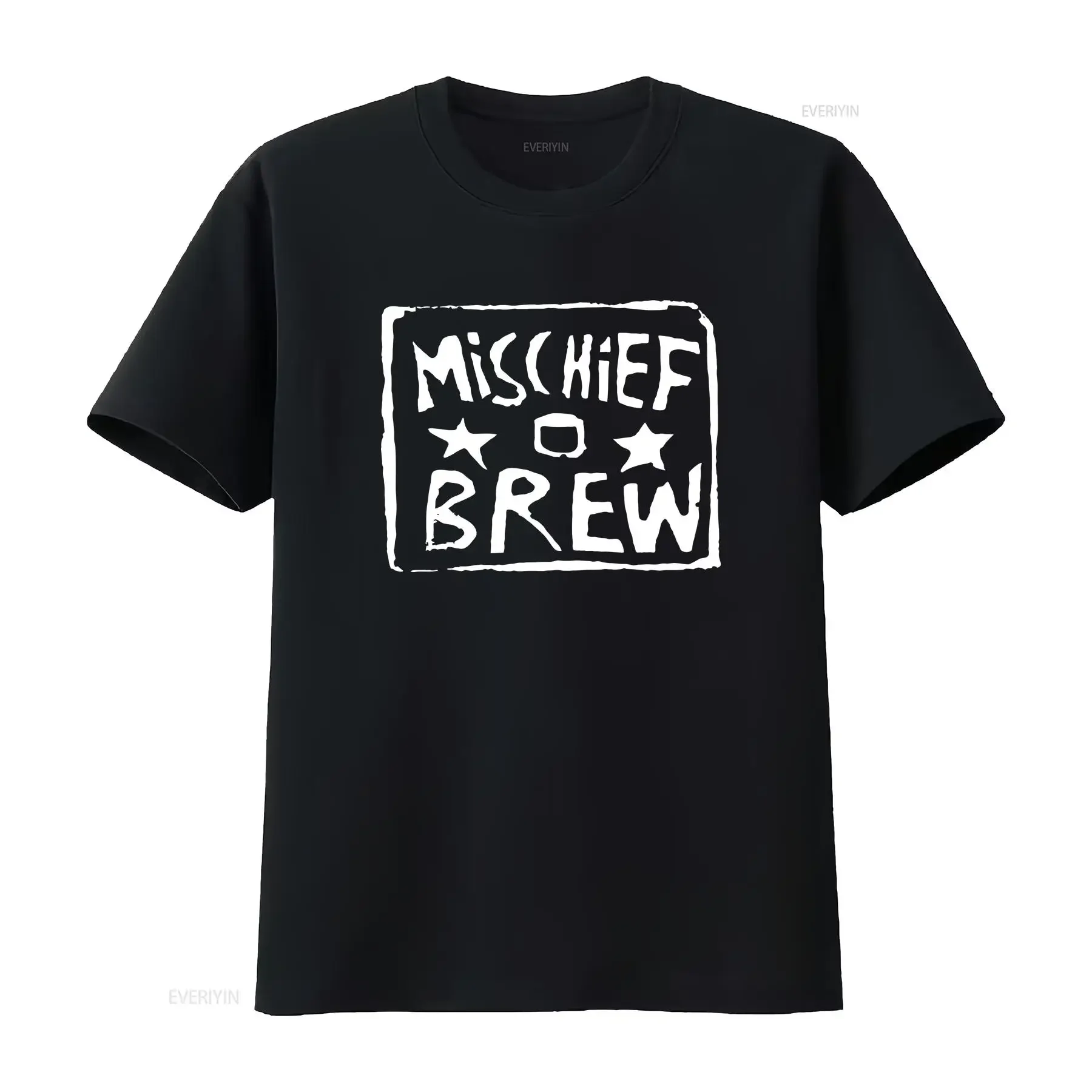 MISCHIEF BREW T shirt band Hardcore anarcho Punk Rock vintage Washed Breathable homme streetwear Comfortable Versatile