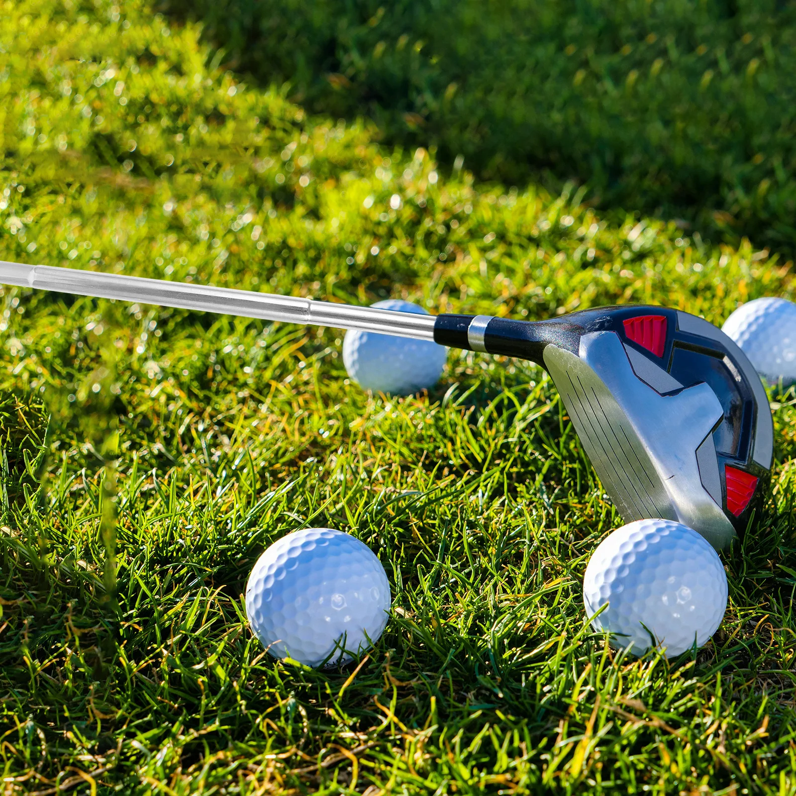 

Golf Club Extension Rod Portable Iron Material Durable Stable Lightweight Easy Carry Outdoor Supplies Golf Shafts for Irons