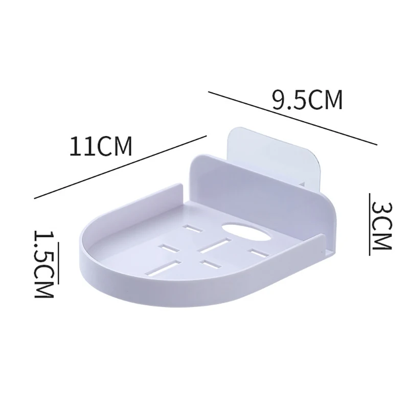 1Pcs New Mini Punch-Free Security Surveillance Camera Stand Home Self-Adhesive Drill-free Fixer Traceless Wall-Mounted Bracket