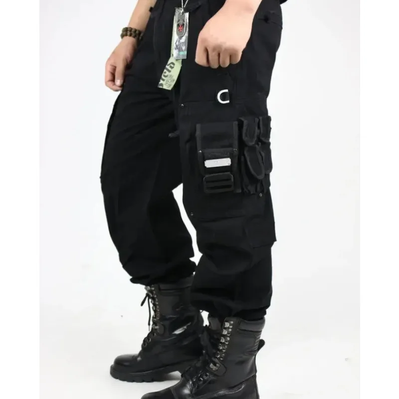 Men\'s Fashion Work Pants Outdoor Wear-resistant Mountaineering Trousers Work Clothes Street Fashion Cargo Pants Joggers