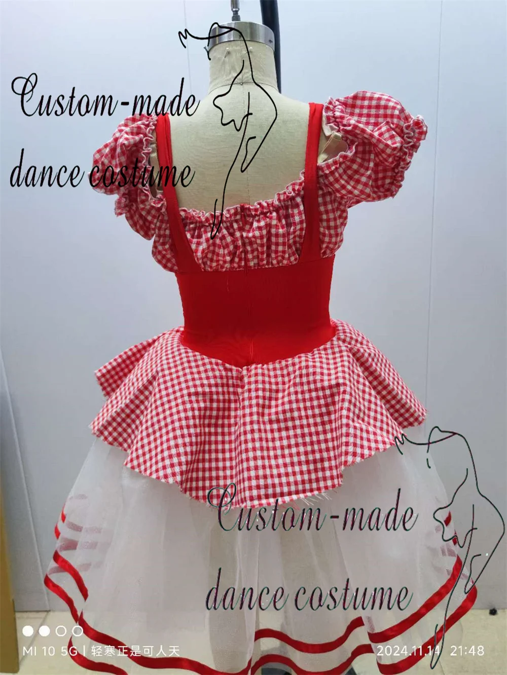 Meninas senhoras romântico ballet dança vestido tutu saia recital desempenho competição ballet dança traje