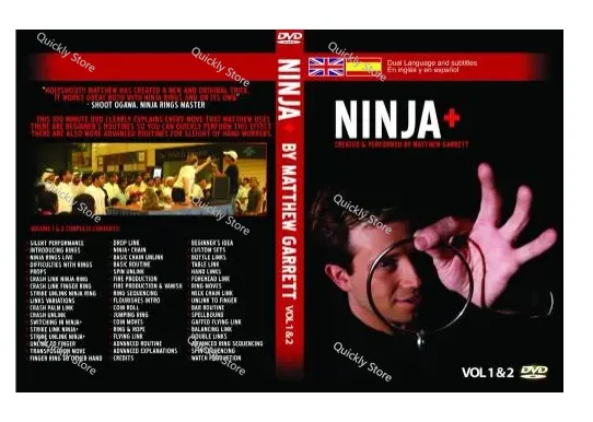 

Matthew Garrett - Ninja+ Vol 1-2 Волшебные трюки (мгновенная загрузка) Быстрая отправка