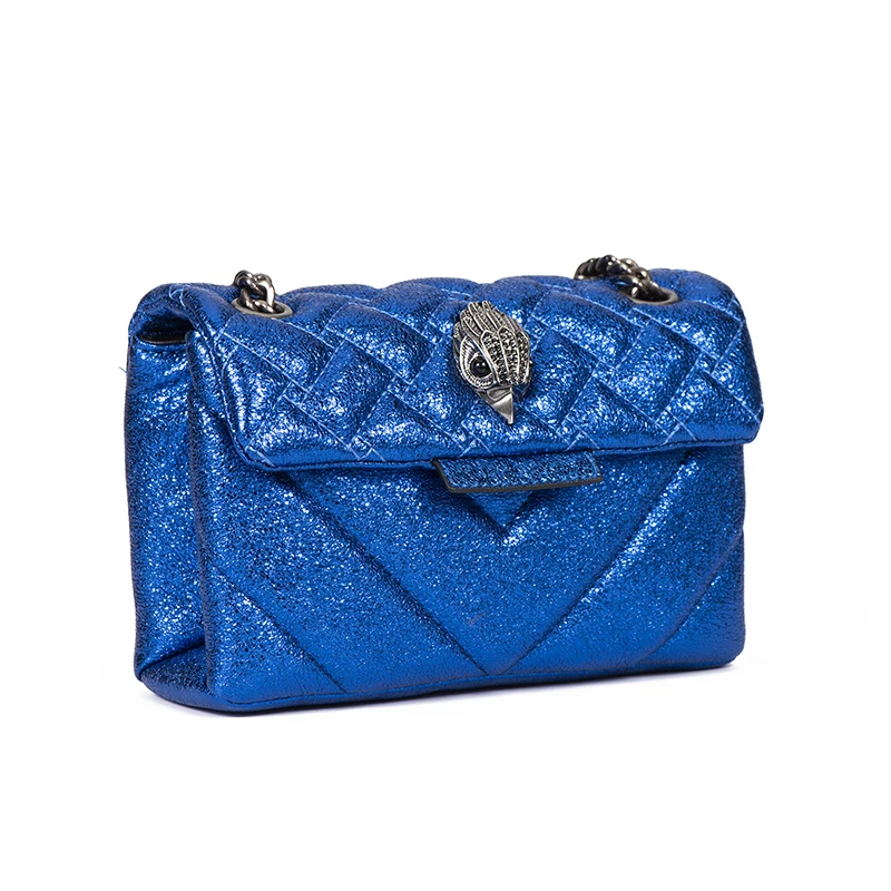 Luxury Design Women Handbag Pink Eagle Hardware Lady Purse Phone Bag Square Bag In Rhomboid Shape Cross Body Bag Shoulder Bag