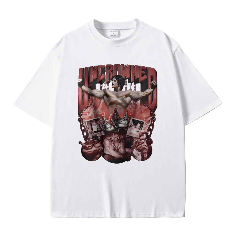 مضحك غير توج مايك Mentzer غطاء مضخة ستيرويد تي شيرت 2025 الصيف الرجال النساء الصالة الرياضية اللياقة البدنية قصيرة الأكمام القطن الخالص تي شيرت