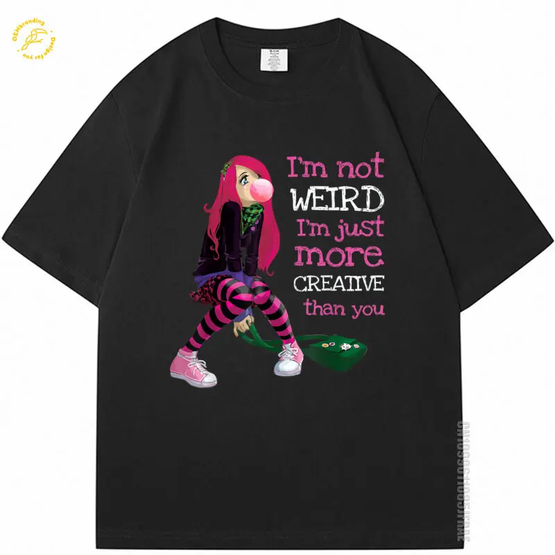 

Kawaii Anime Girl Clothes Harajuku Men T Shirts Goth Style 2025 Hot Tee Oversized T-Shirt Cotton Clothing ملابس للرجال 오버핏 남성 반팔