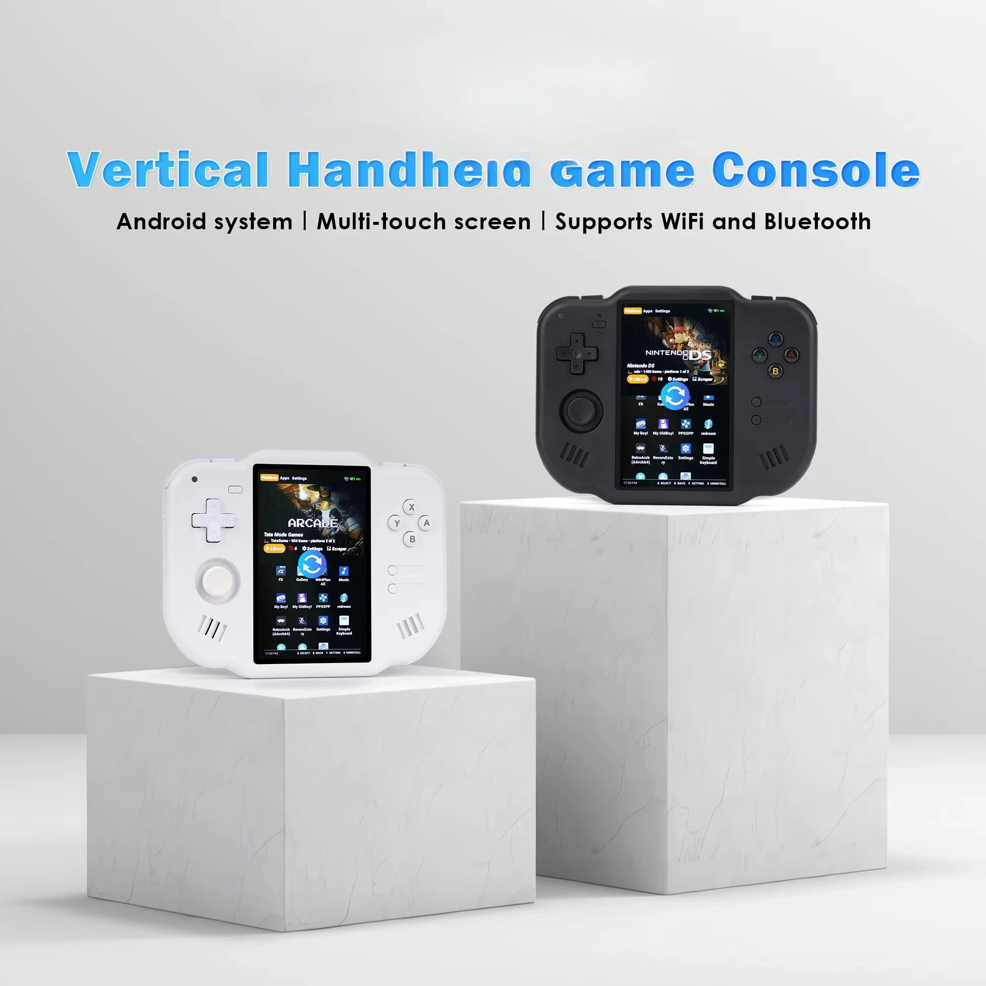 for OWLLON MagicX Mini Zero 40 Handheld Game Players Consoles 4.0 Inch IPS Touch Screen Portable Retro Video Game Android System
