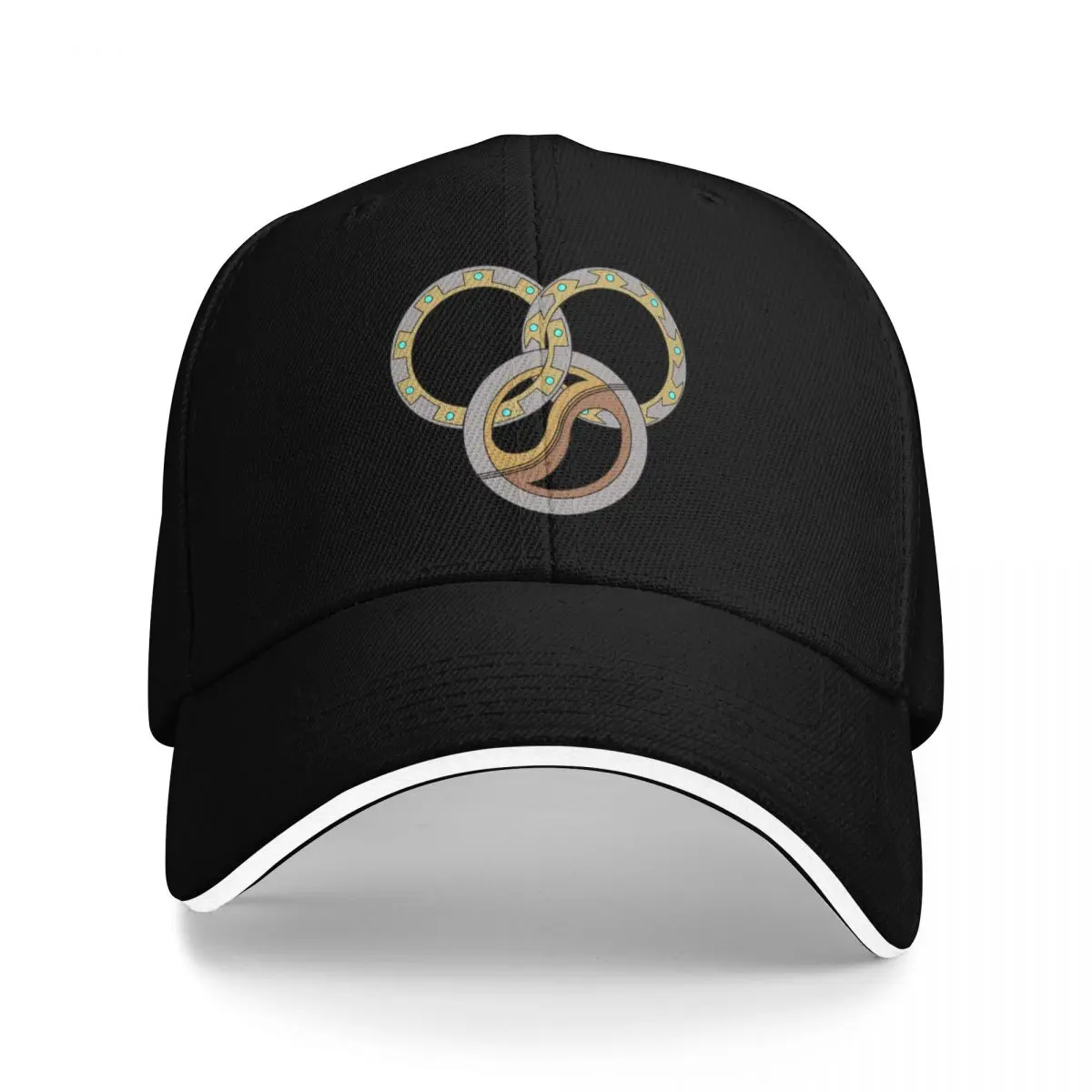 

Xena Three Chakrams Baseball Cap black fishing hat summer hat Hats For Men Women's