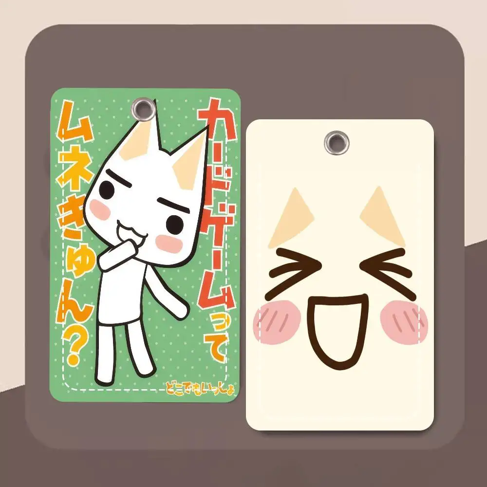 Anime i-Inoue japan toro Minimalist Leather Card Wallet  Smooth ID and Business Card Protector