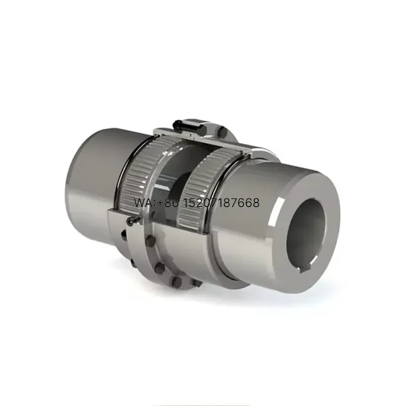 Wmwmnu for Rexnord Curved Tooth Spline Steel Motor Shaft Planetary Sleeve Elastomer Drum Rigid Gear Coupling OEM