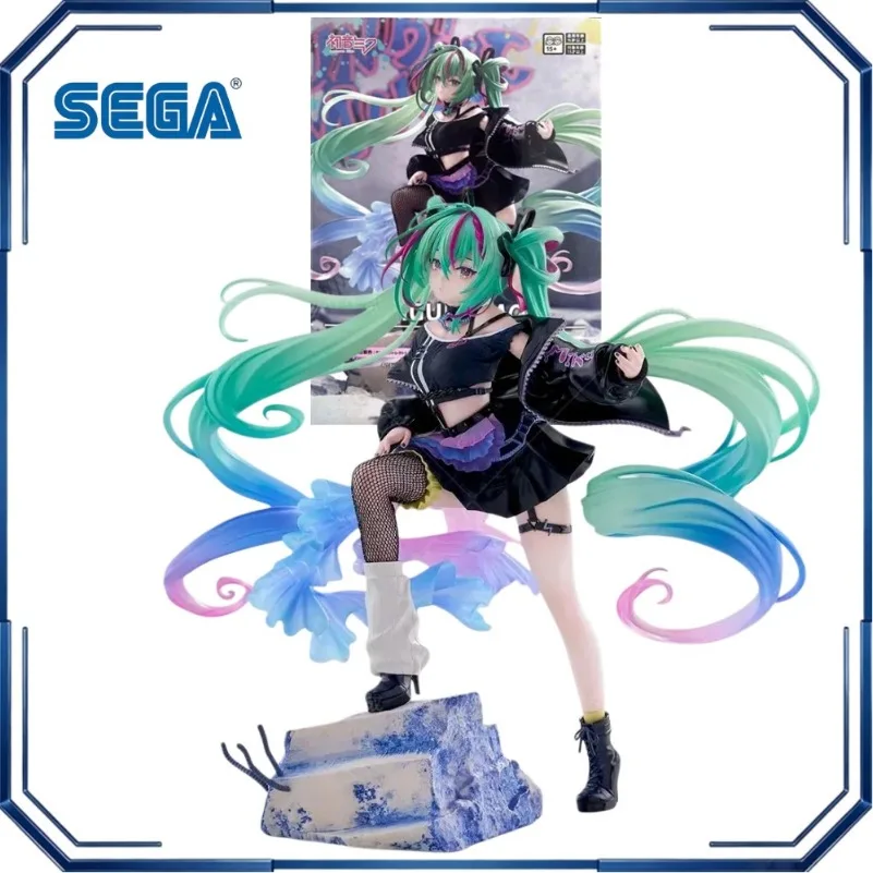 figurines-sega-figurizmα-hatsune-miku-punk-ver-collection-de-modeles-d'anime-piapro-jouets-a-collectionner-boite-originale-cadeaux