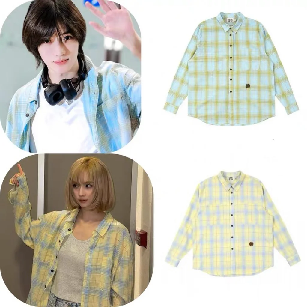 

Long Sve Plaid irt Button up Women's Faion Autumn Winter Season Sli Design Comfortable Material Ladies' irt