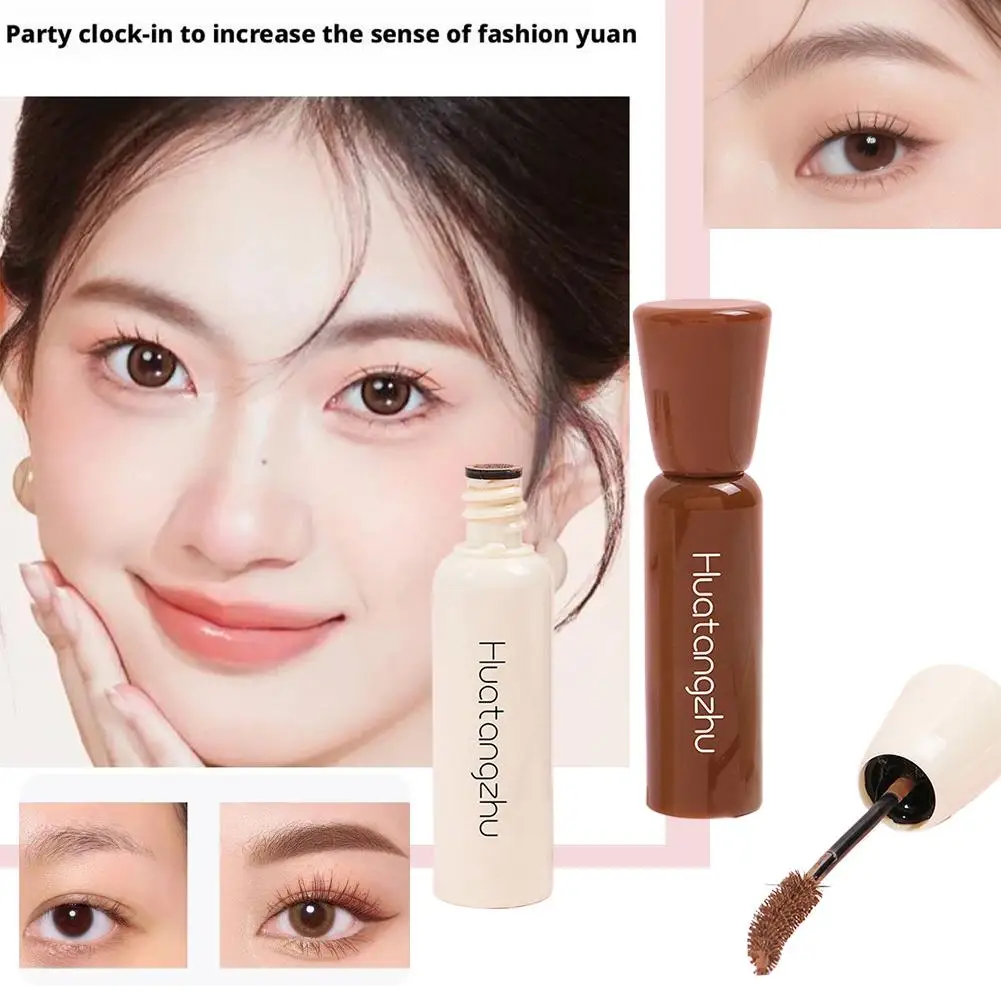 Crema per lo styling delle sopracciglia in gel impermeabile duraturo Trasparente semi-permanente per sopracciglia Trucco di bellezza Potenziatore naturale trasparente per sopracciglia ﻿