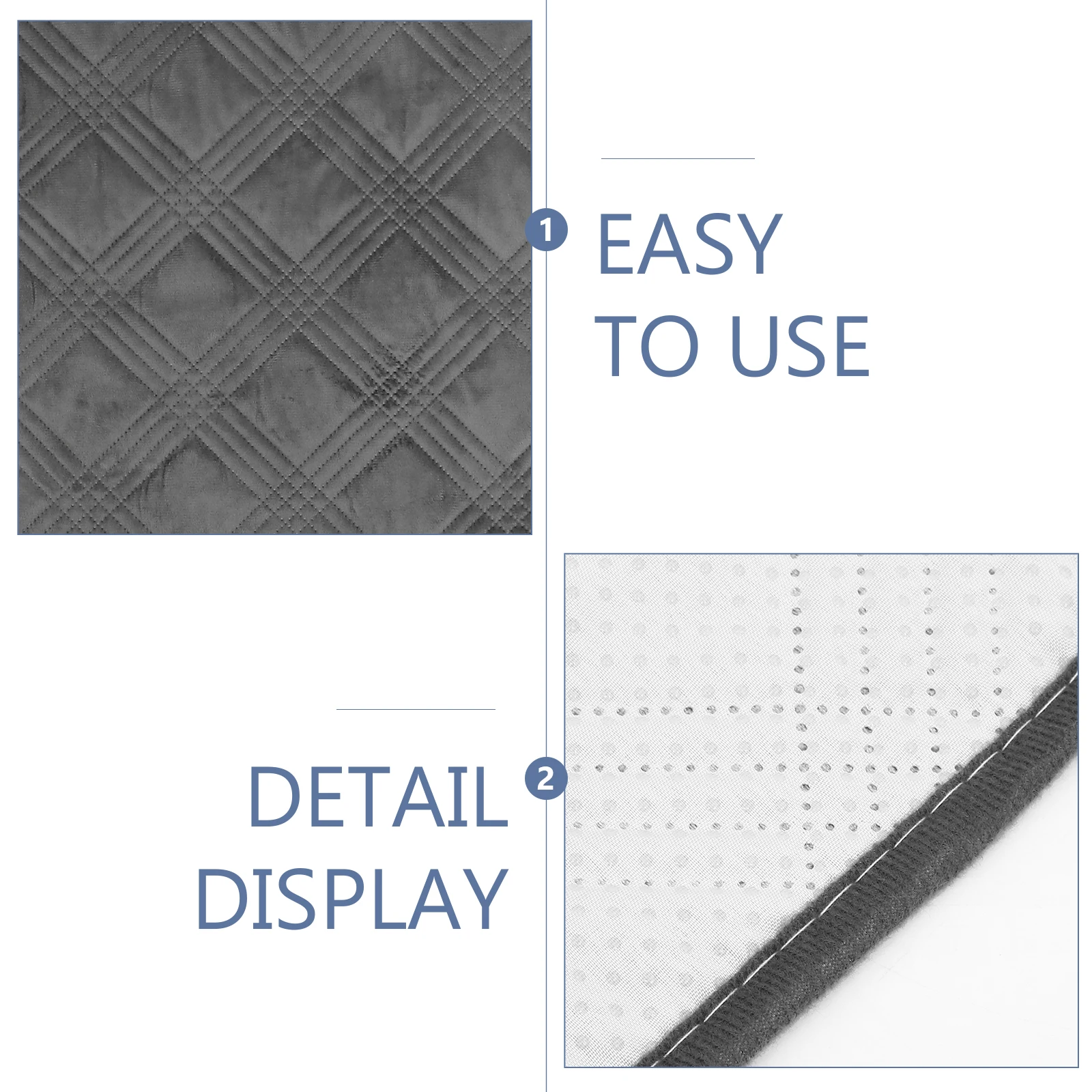 Capa de Sofá para Cães à Prova d'Água Cobertor Protetor para Cobertores de Animais de Estimação Cinza Escuro