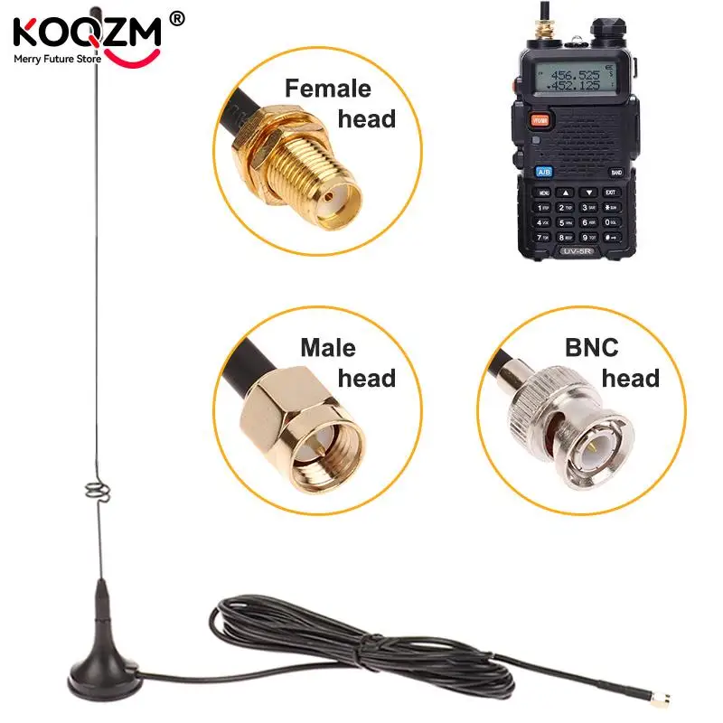 For NAGOYA UT-108UV UT-108 Antenna Dual Band UHF VHF 144MHz/430MHz For Baofeng TYT/WOUXUN HYT Two Way Radio