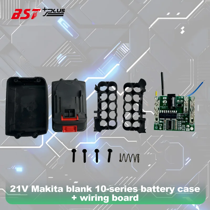 21V DC Power TOOL บอร์ดป้องกันลิเธียมแบตเตอรี่โทรศัพท์มือแผงวงจร BMS + ขายึดบ้าน