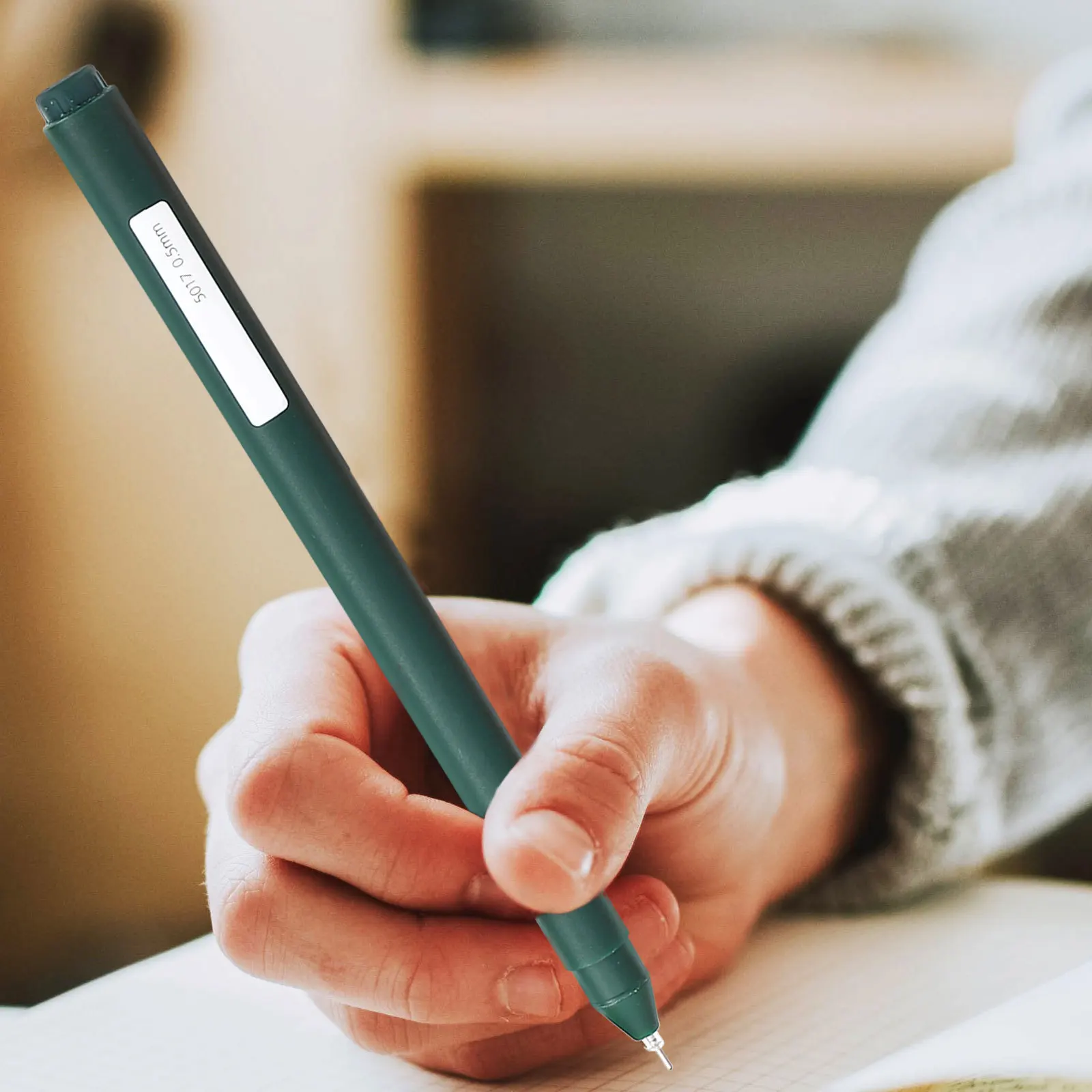 5Pcs Professional Gel Pen Set Smooth Writing Not Stuck Lightweight Suitable for Home School Office Use