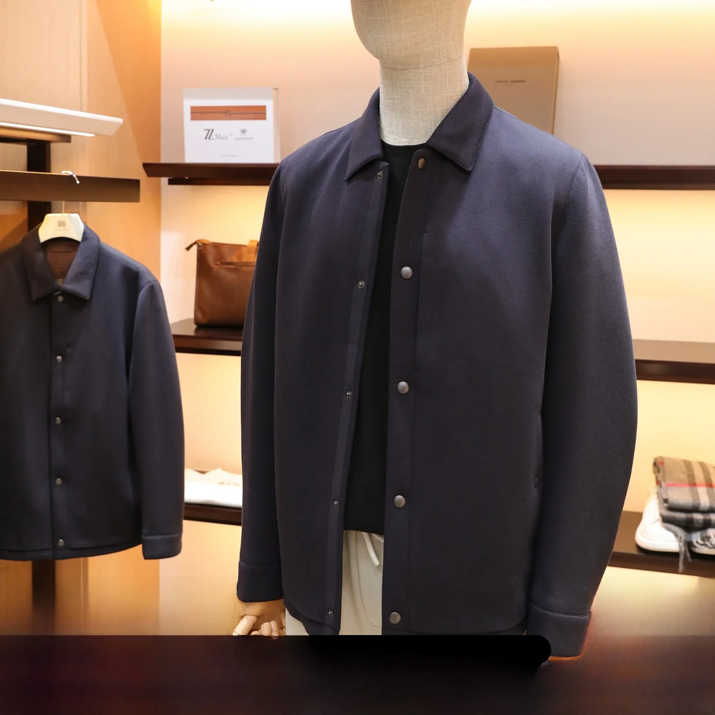 

Итальянская мужская пуховая куртка с воротником-стойкой, осенне-зимняя, повседневная, модная, премиум-класса, с наполнителем из гусиного пуха, длинное пальто с длинными рукавами