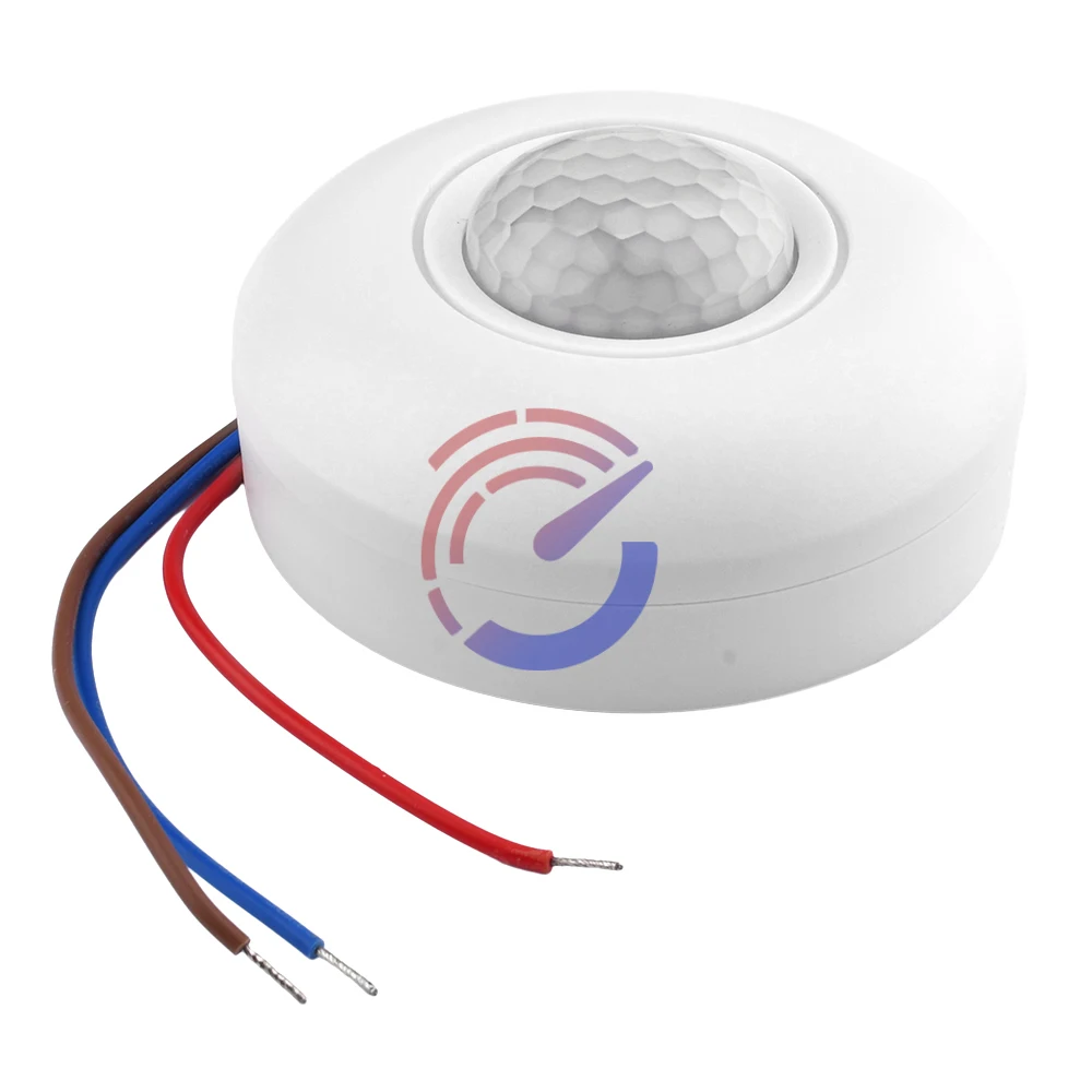 Ac 85-265v led sensor de movimento infravermelho interruptor de luz montagem no teto detector de corpo humano interruptor de lâmpada sensível iluminação doméstica