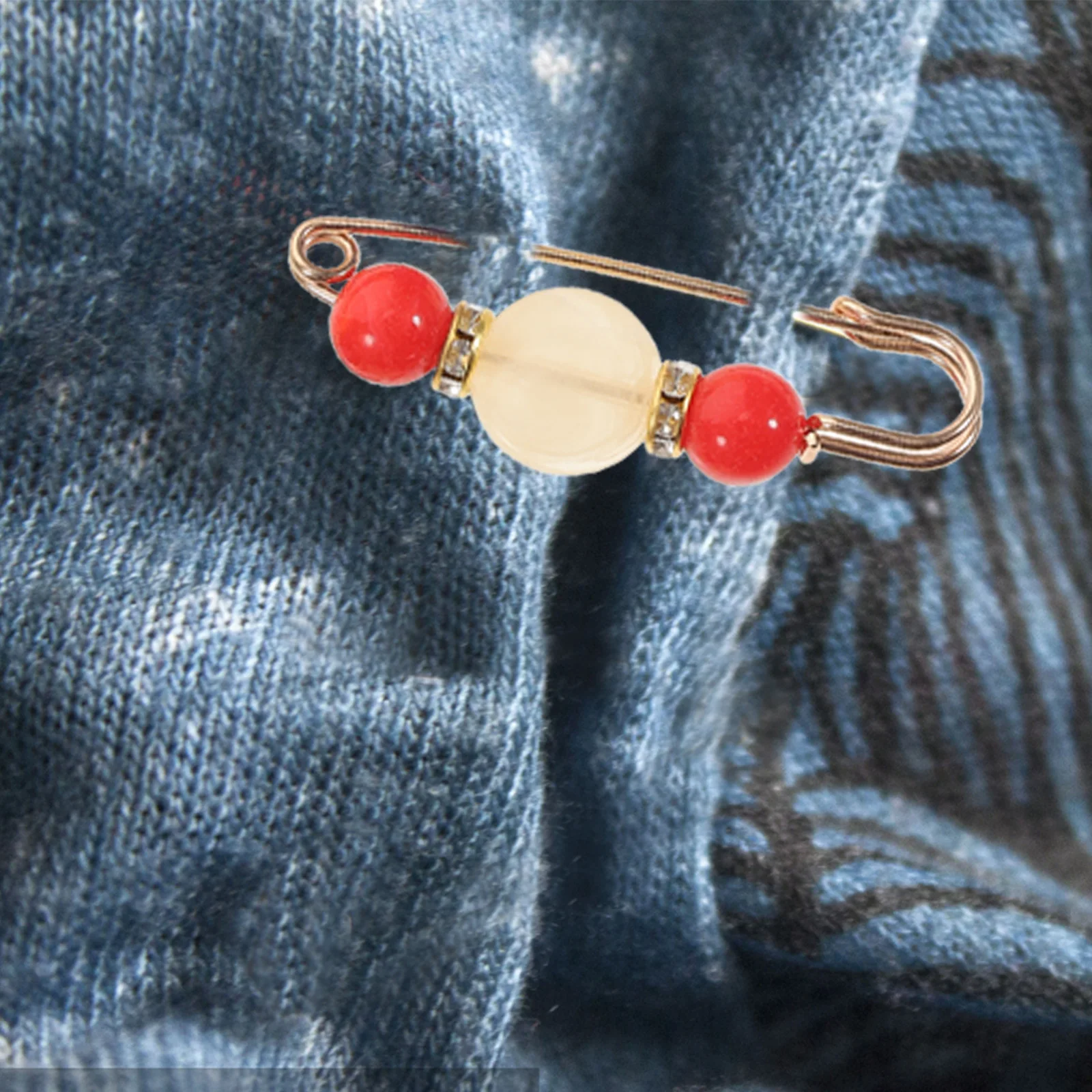 

12Pcs Anti-Flash Clothing Safety Pin Premium Alloy Brooch Clip for Scarf Shawl Dress T-Shirt Waist Pant Adjustment Decor Vintage