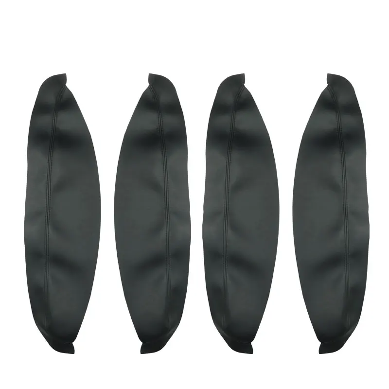 4pcs Car Styling Interior Door Armrest Panel Leather Cover Trim For Nissan Qashqai +2 2007 2008 2009 2010 2011 2012 2013 2014