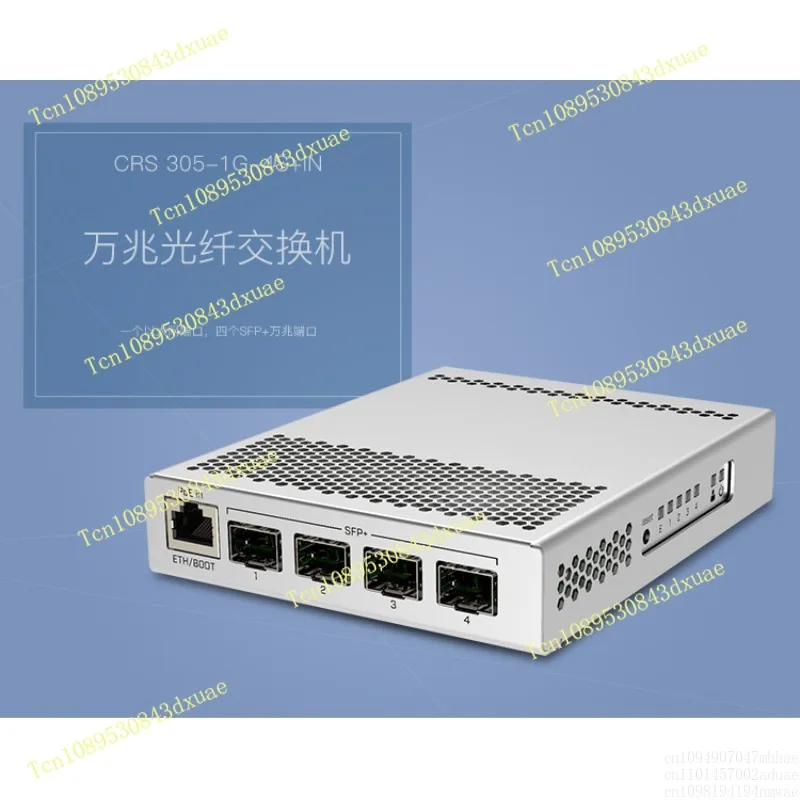CRS305-1G-4S+IN SFP+ 10Gbps Five-Port Smart Managed Switch Dual System RouterOS or SwOS