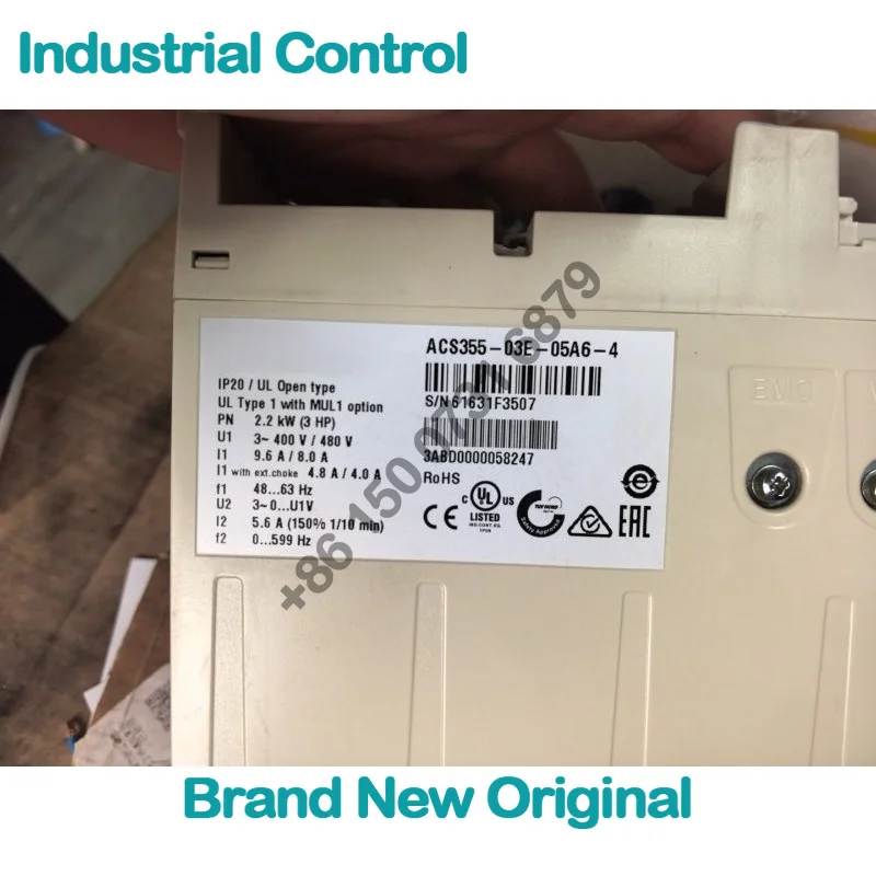 ACS355-03E-05A6-4, inverter, ACS355 2.2kW three-phase 380