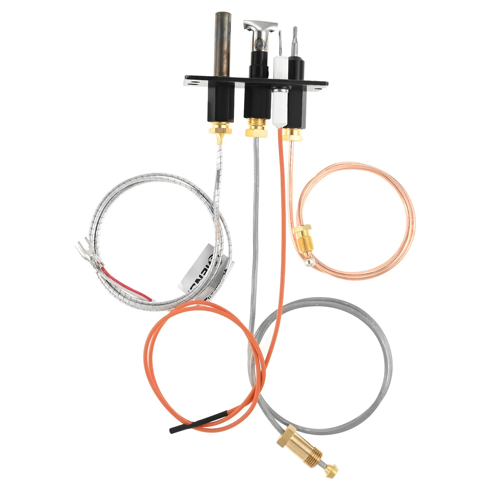 Natural Pilot Assembly Repair Kit 4021-736, 4021-737 Compatible for Heat N Glo Pilot Work on Natural,LP Fireplace