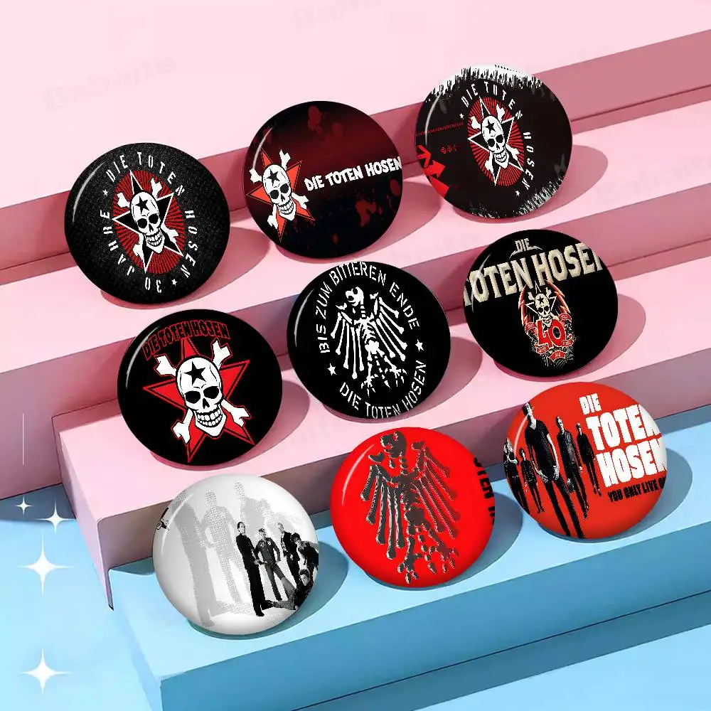 Die Toten Hosens Rock BAND 58mm Handmade Brooch Cartoon Cosplay Badge on Backpack Jewelry Accessories Gifts