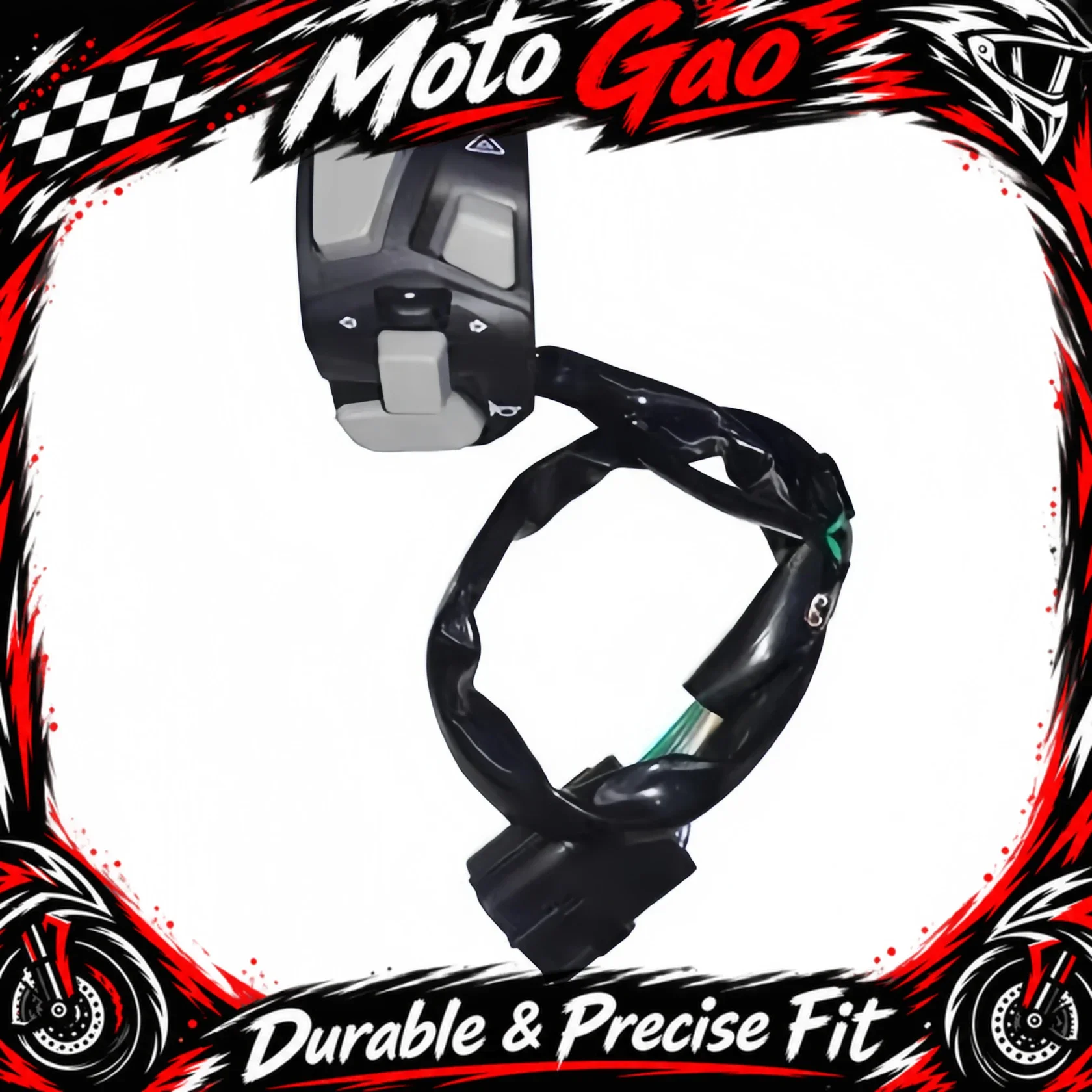 FOR ZONTES 368G Scooter Handlebars Left and Right Switch Assembly Heated Handlebar Cover Throttle Cable Handguard Bracket