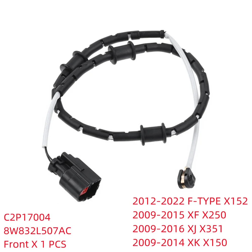 

For JAGUAR F-TYPE X152 XF X250 XJ X351 XK X150 S-TYPE X200 XK 8 X100 Front Rear Brake Systems Brake Wear Sensor Alarm