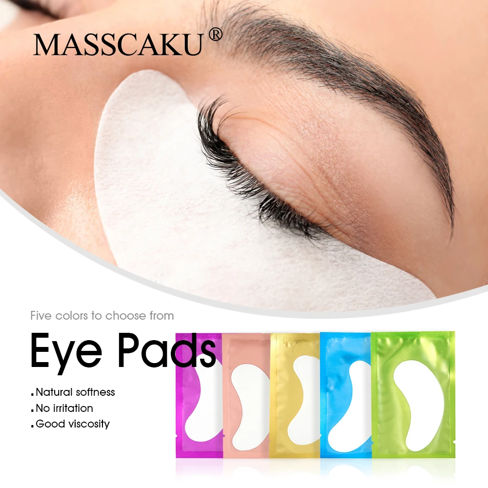 

MASSCAKU Skincare Eye Patch Paper Patches Lash Grafting Easy to Operate Sticker Tips Wraps makeup for Women Tools Wholesaler