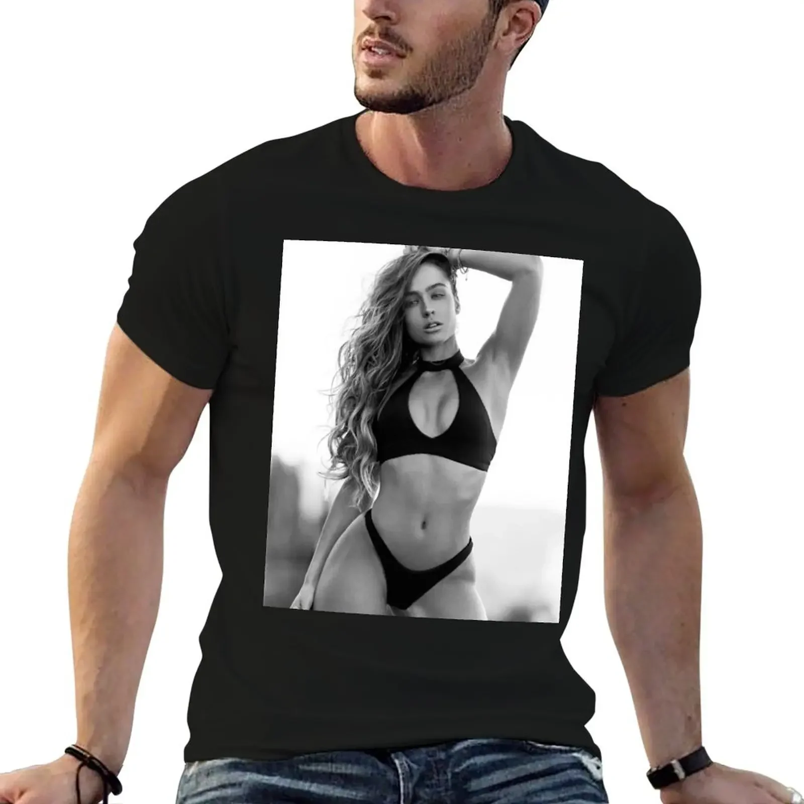 black white Sommer Ray T-Shirt essential t shirt sweat Short sleeve tee cheap stuff heavyweight t shirts for men