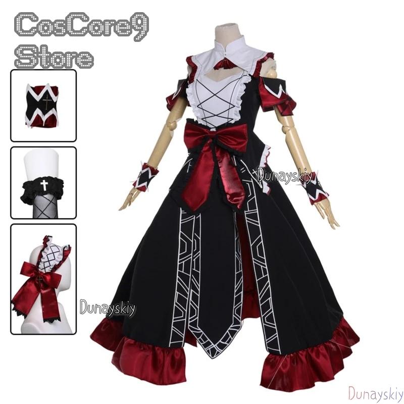 Dat e ALive Tokisaki Kurumi Cosplay ktaAdmonishing Diary Anime tenue personnage robe Halloween fête Lolita noël Cos