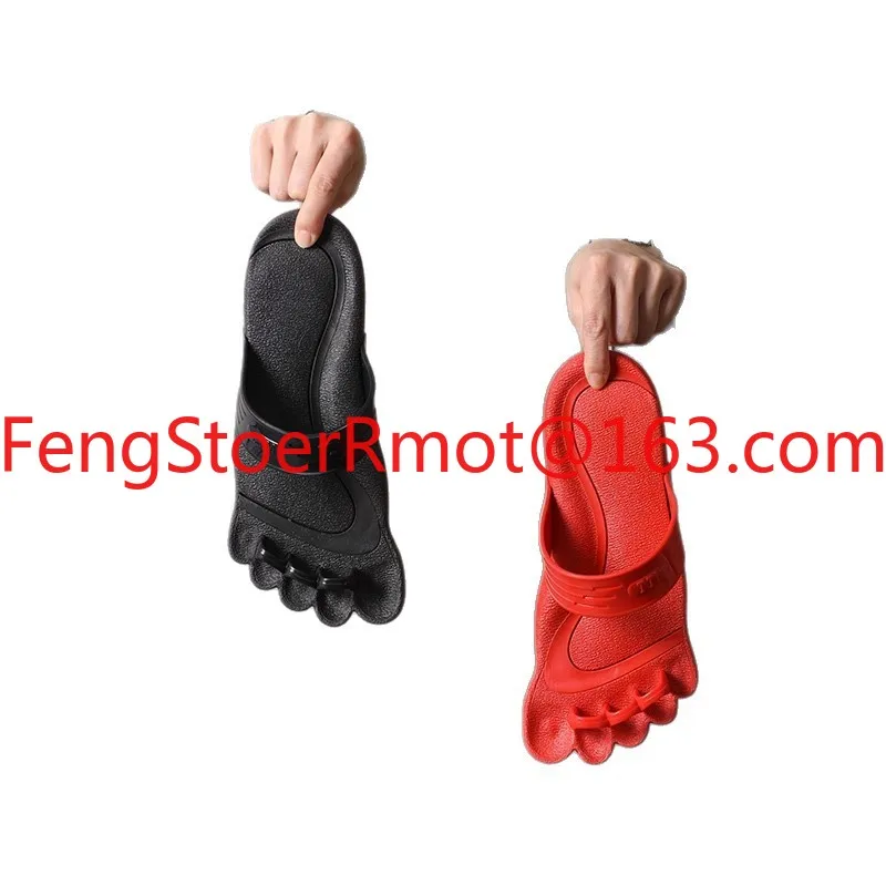 New Five Finger Slippers with Toe Deodorizer and Anti Slip Thumb Flip Correction