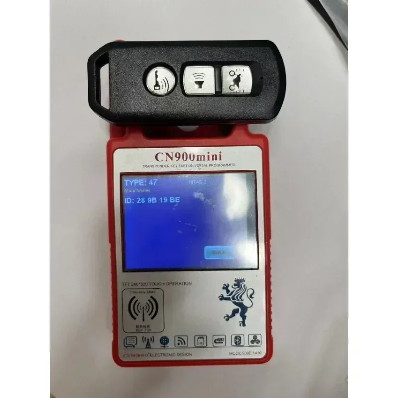 BB Key for Original K77 433MHz ID47 Honda X-ADV SH300/150/125 Forza PCX150 Hybrid MotorcycleChip with Logo