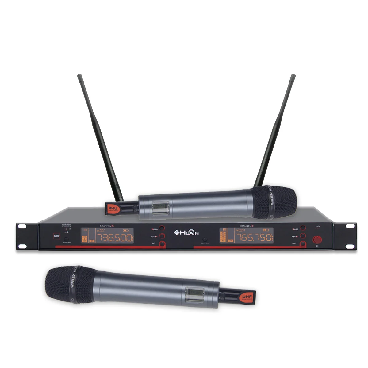 Strong Stability Professional Uhf Dynamic Handheld Wireless Microphone Suitable for multi-functional meeting rooms and offices