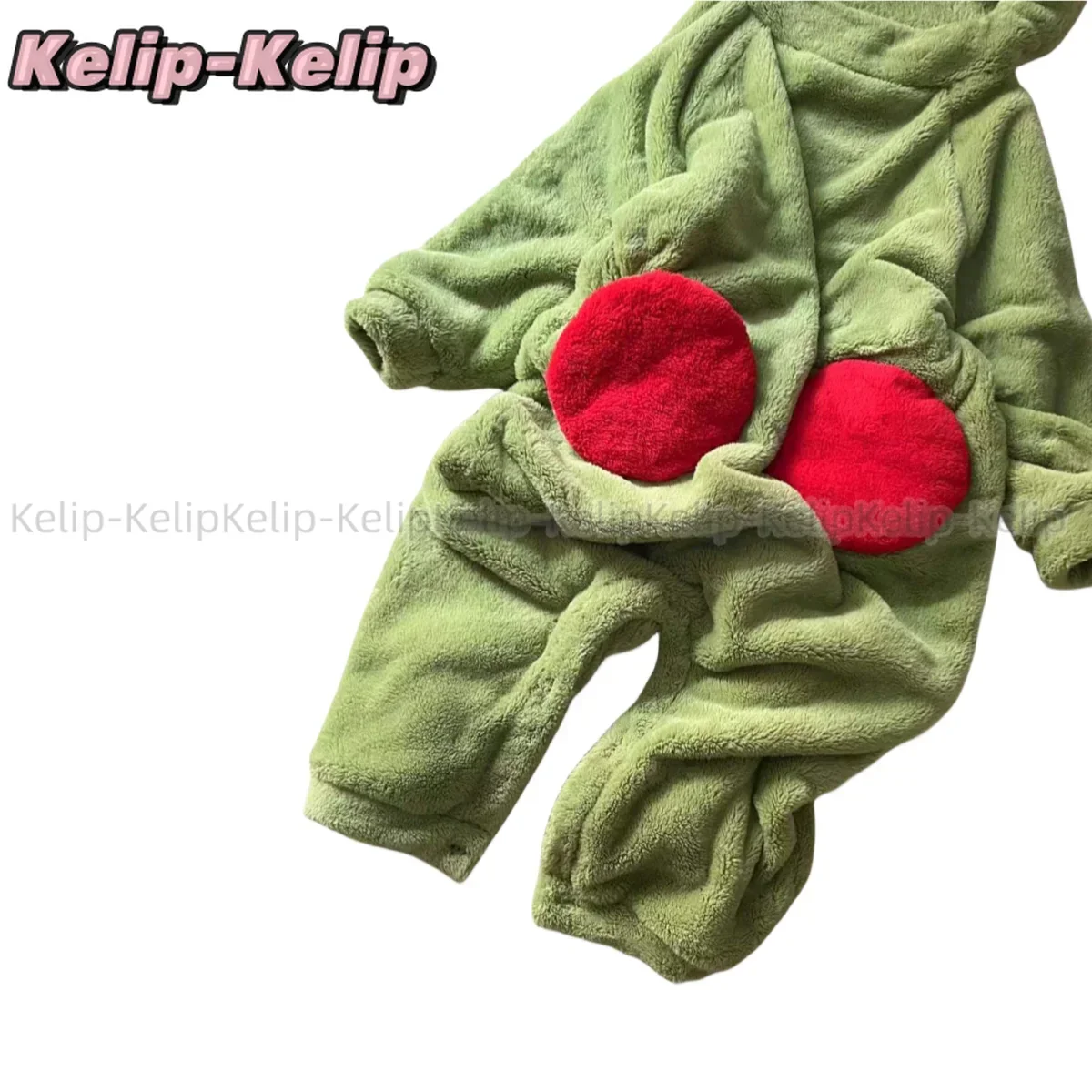 Anime Mob Psycho 100 Dimple Cosplay Costume Mobu Saiko Hyak Flannel Pajamas Green Jumpsuits Man Woman Kawaii Home Furnishings