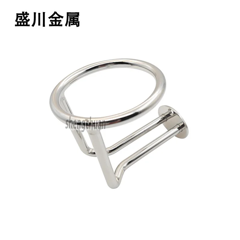 

Stainless Steel Cup Holder Mirror Polished Drink Rack Tea Cup Mount Yacht RV Camper Van Interior Modification Tableside Beverage