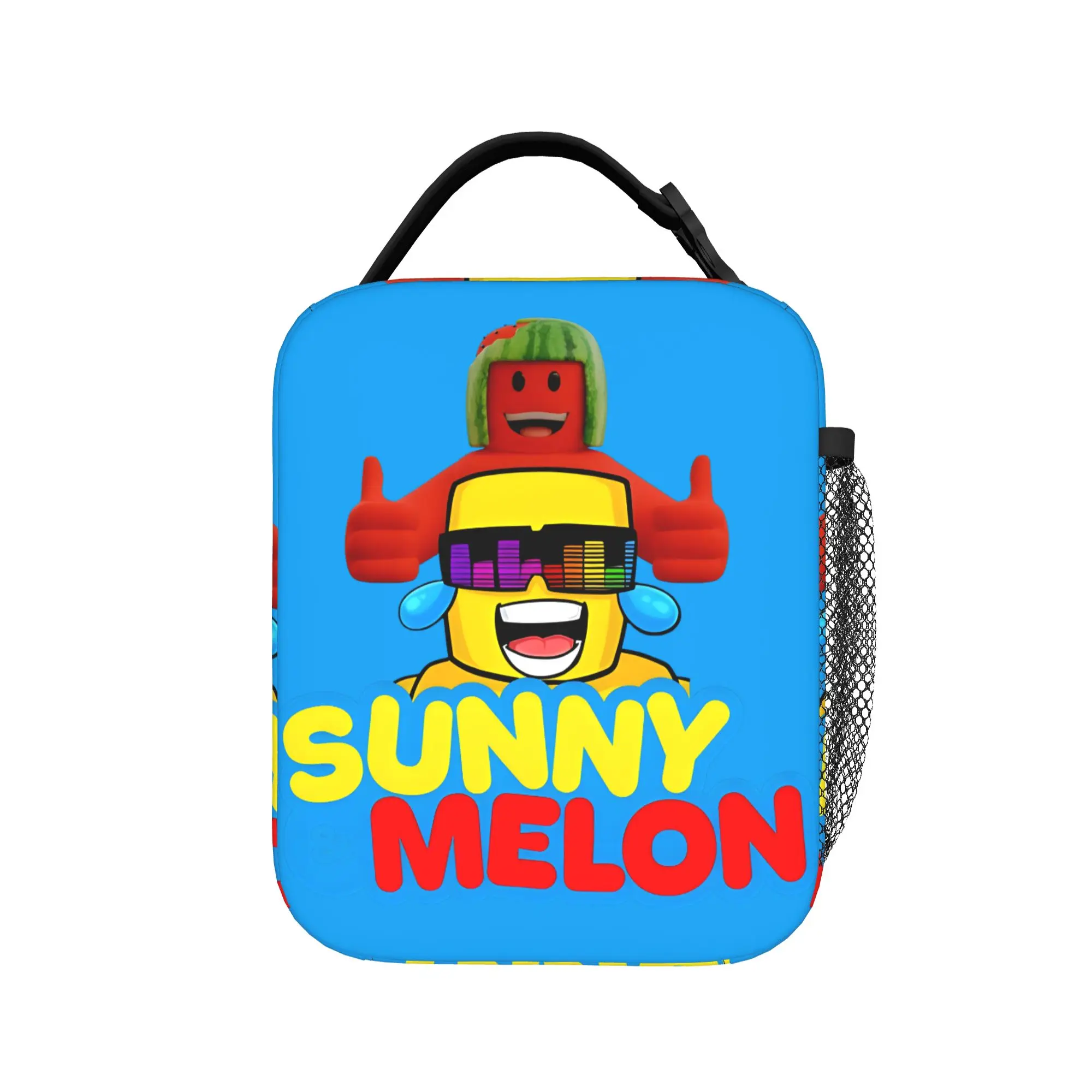 Sunny Front Melon Behind Thumbs Up Lunch Bag  Funny Lunch Box For Women  Office Cooler Bag Waterproof Tote Food Bags