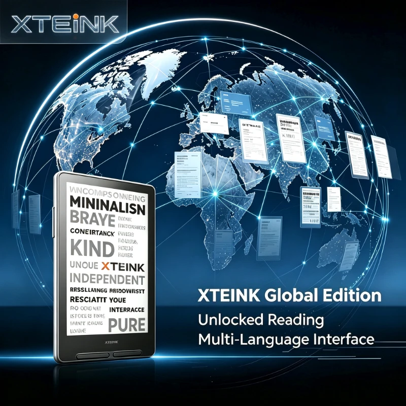 XTEINK X3 E-ink Reader Global Version Unlock Multi Language 16GB 3.7