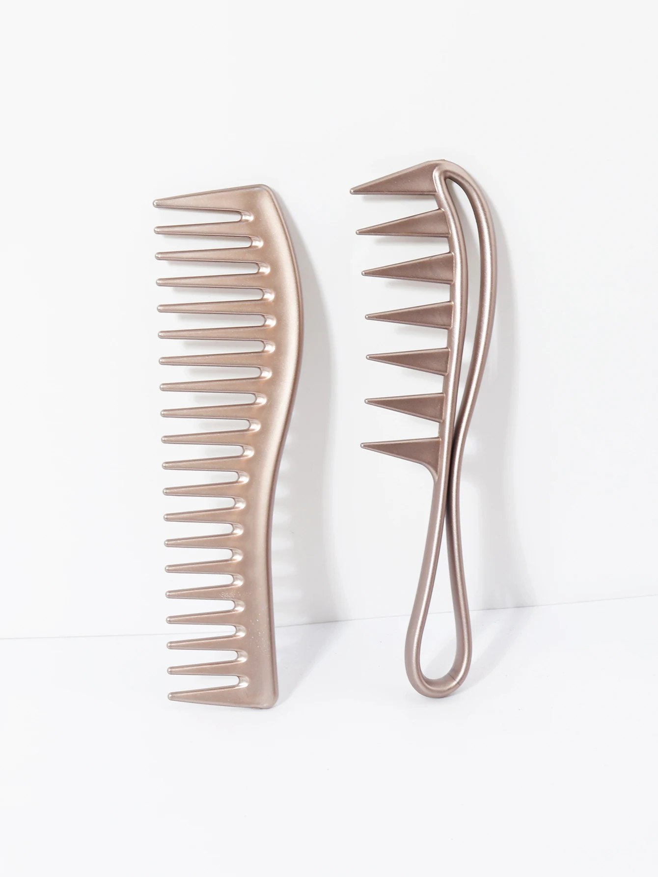 2-piece hair styling comb set, wide toothed comb, large toothed comb, styling tools, hair salon,special for real hair wigs